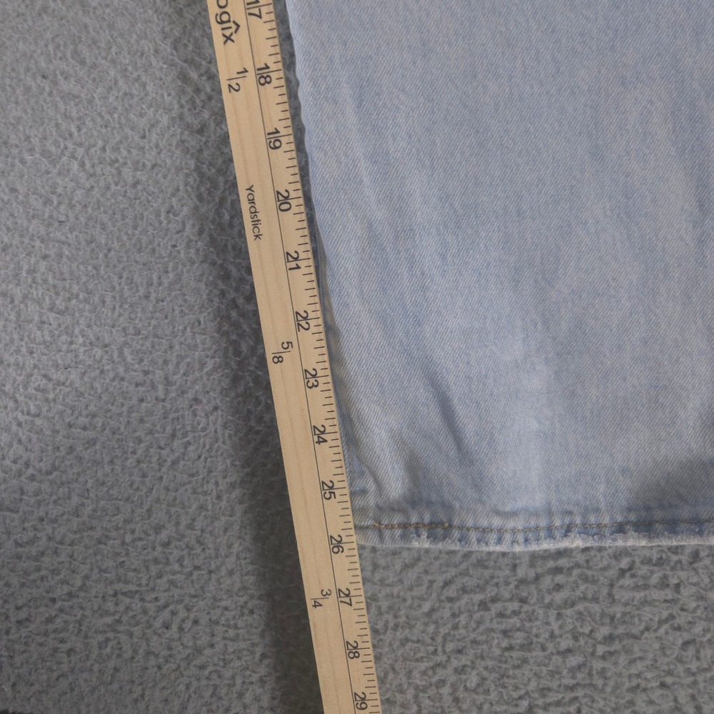 Light Blue Straight Leg Women’s Jeans - Picture 3 of 13